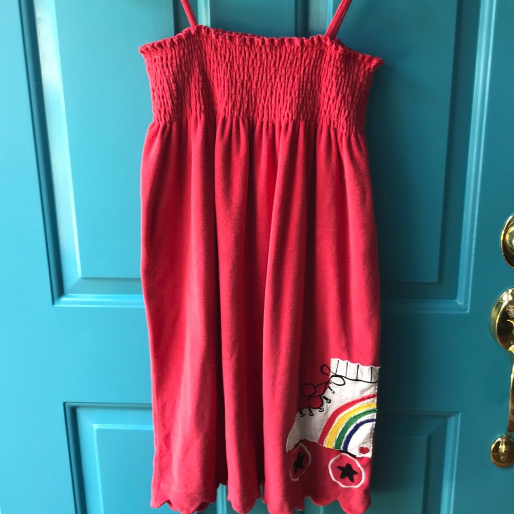 Hanna Andersson terry cloth dress